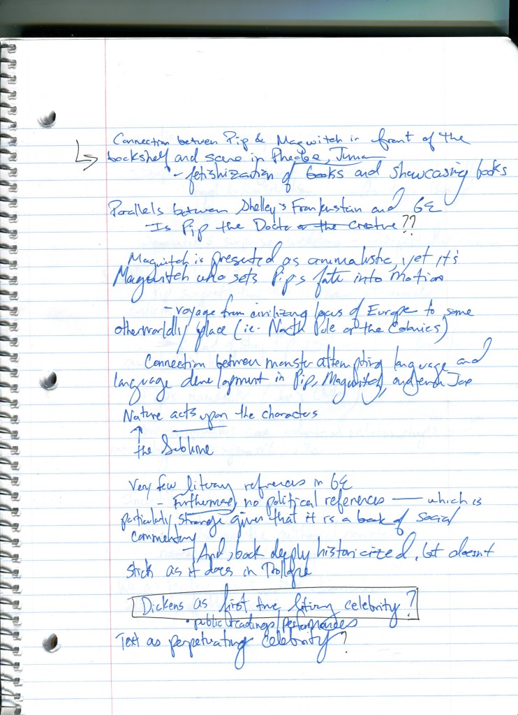 A notebook sample